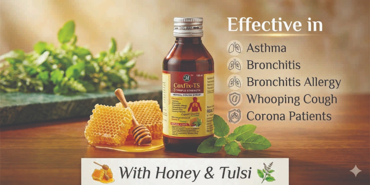 Coxfix-TS Herbal Cough Syrup